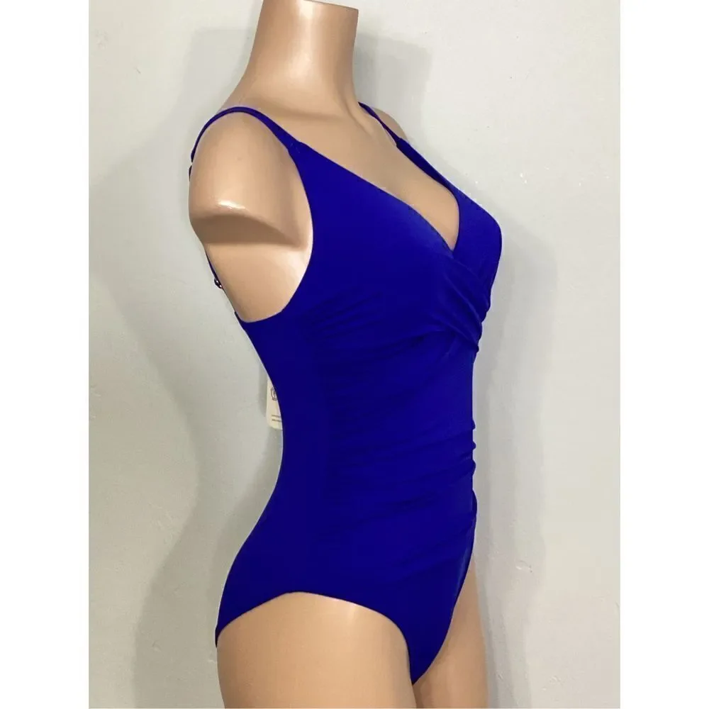 New. Tommy Bahama Cross Front One Piece Swimsuit. Regularly $149. Size 6